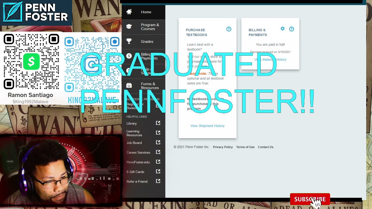 Penn Foster Student Id Card